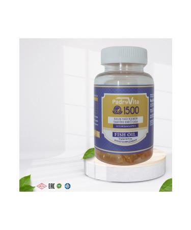 PadroVita Omega 3 1 500 Mg Fish Oil 30 Capsules