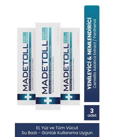 Madetoll Skin Renewal Soothing Moisturizing Cream 3 Pieces
