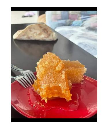 Turhall Traditional Products Organic Sugar-Free Re adiye Yayla Comb Honey (1000GR)