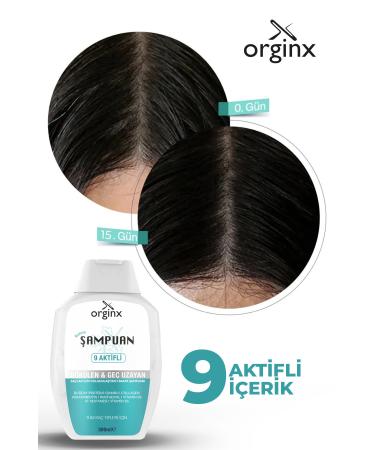 Orginx Collagen and Keratin Anti-Hair Loss Fast Hair Growth Plumping Repairing Nourishing Shampoo - Buy Online on GoSupps.com