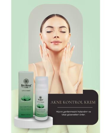 BIO WAVE Acne Control Cream for Oily Acne and Acne-Prone Skin Gyccolic Acid Salicylic Acid Tea Tree Oil - Buy Online on GoSupps.com