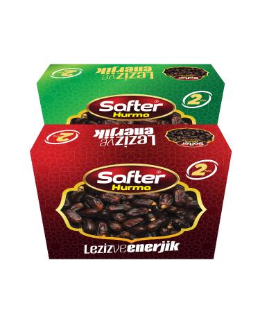 safterhurma Sayer Natural Dates 2 kg. x 2 Packs