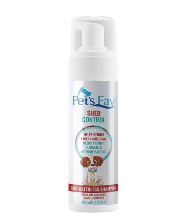 Pets Fav Dog Anti-Shedding Natural and Organic Dry Foam Shampoo - Buy Online on GoSupps.com