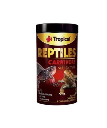 Tropical Reptiles Carnivore Soft Food for Carnivorous and Omnivorous Reptiles 250 ml 65 gr