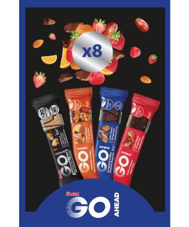 lker Go Ahead Welcome Pack Protein & Fruit Bar X 8 Pieces