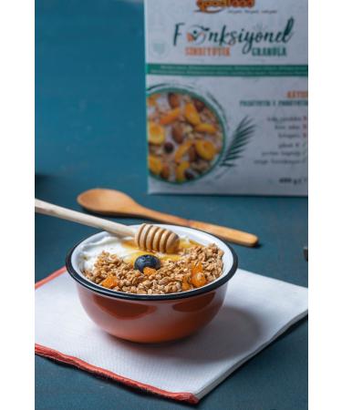 Good Food Probiotic & Prebiotic Granola Apricot Flaxseed Apricot and Date Bar Pieces 200 G 4-Pack - Buy Online on GoSupps.com