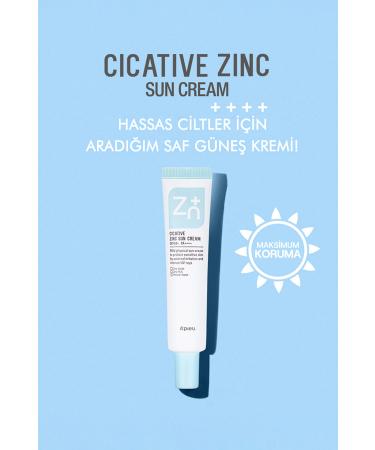 Missha Zinc Mineral Sunscreen A' Pieu Cicative Zinc Sun Cream Spf50 /pa - Buy Online on GoSupps.com