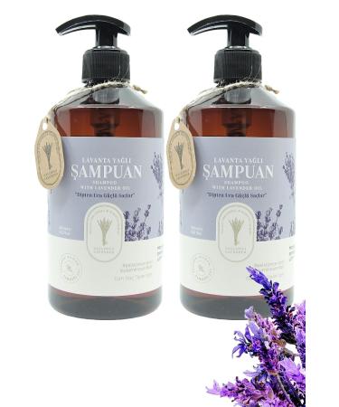 Gallipoli Lavender Dr. Lavender Lavender Oil Shampoo 500 ml 2 Pieces Effective Against Hair Loss and Hair Breakage - Buy Online on GoSupps.com