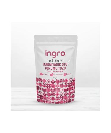Ingro Ingro Gluten-Free Psyllium Seed Powder (PSYLLIUM POWDER) 250 G - Buy Online on GoSupps.com