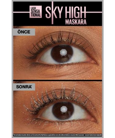 Maybelline New York Lash Sensational Sky High Space Diamond - Diamond Shimmer Mascara & Lifter Gloss 001 - Pearl - Buy Online on GoSupps.com