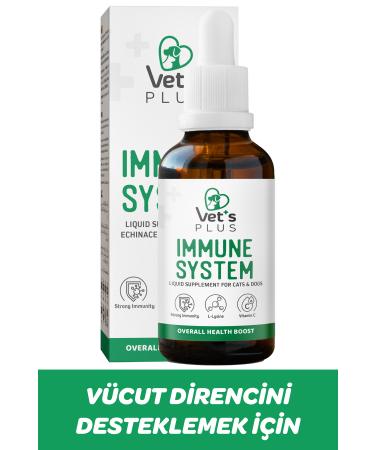 Vet's Plus Immune System Drops 50ml (IMMUNE BOOSTER FOR CATS AND DOGS)