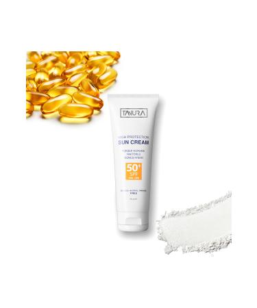 TANURA Sun Cream 50+ Spf - Buy Online on GoSupps.com