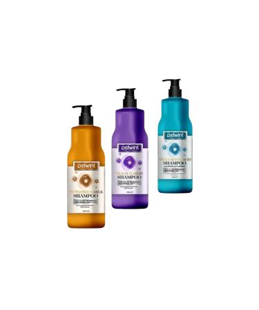 OSTWIN SHAMPOO + SILVER 1000ML + HYALURONIC ACID 100ML + NUTRITIONAL MILK 1000 3000ML