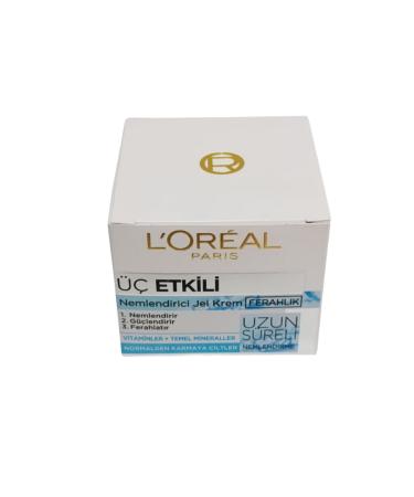 LoreLife L'oreal Paris Triple Action Moisturizing Gel Cream 50 ml - Buy Online on GoSupps.com
