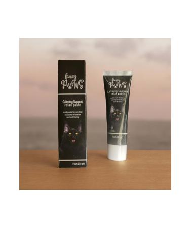 Fancy Paws Relaxing Paste 30gr Calming Paste for Cats Providing Comfort Against Daily Stress