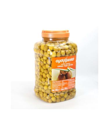 Aydo anlar Gemlik Cracked Green Olives (261-290 M) 3500 gr