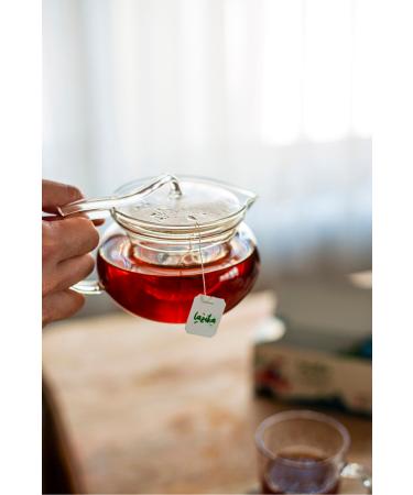 LAZIKA (SET OF 4) Black Tea in Cups and Bags with Bergamot 25 pieces - Buy Online on GoSupps.com