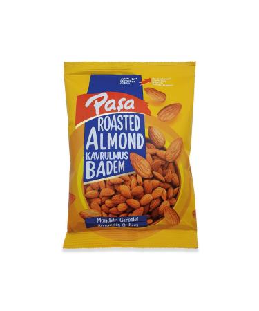 Pasha Nuts Roasted Almonds 150 gr (FIRST QUALITY) - Buy Online on GoSupps.com