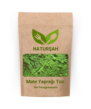 Natur ah Mate Leaf Powder-Ground (Ilex Paraguariensis Powder) 250 Gr