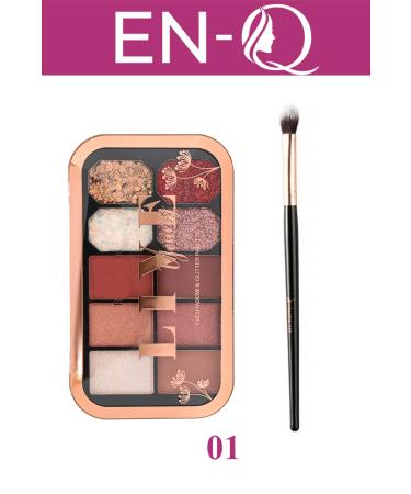 ENQ Live 10 Lurex and Matte Eyeshadow