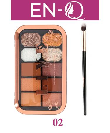 ENQ Live 10 Lurex and Matte Eyeshadow