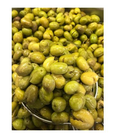 asaf stone crushed green olives (1 kg) new crop