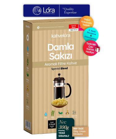 kahvelora 300g Mastic Filter Coffee - Espresso Frenchpress 3rd Generation