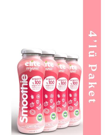 Elite Natural Organic Oatmeal Smoothie Pack of 4