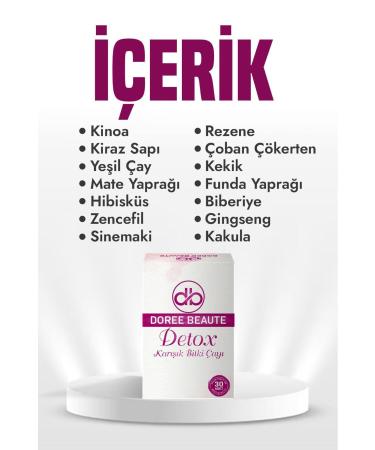 DOREE BEAUTE Weight Loss Slimming 1 Helper Appetite Suppressant Mixed Herbal Tea - Buy Online on GoSupps.com