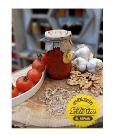 ELIF MK Y R NLER HAND MADE WALNUT ACUKA 300 gr (HOT)