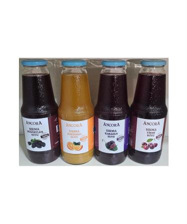 ANCORA LIFE ANCORA FRUIT JUICE SET OF 4