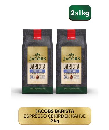 Jacobs Barista Editions Bean Coffee Espresso 0 Arabica (1 Kg X 2)