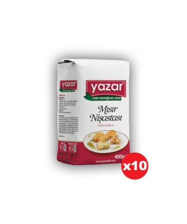 AUTHOR Corn Starch 400 Gr X 10 Packs