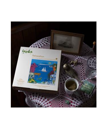 LAZIKA Relaxation Focused Herbal Tea Set - Buy Online on GoSupps.com