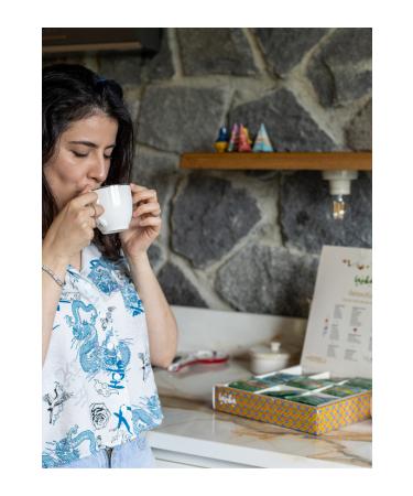 LAZIKA Relaxation Focused Herbal Tea Set - Buy Online on GoSupps.com