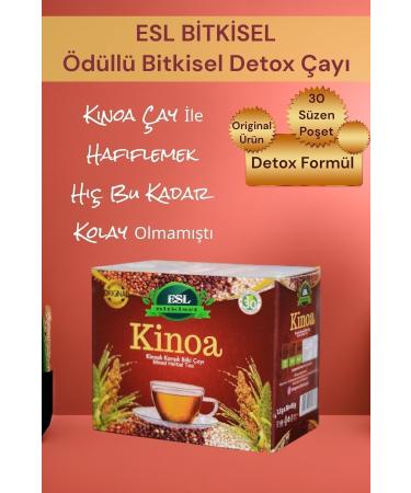 ESL Herbal Slimming1 Fat Burner Metabolism Edema1 Repellent Detox Mix & Quinoa Tea (2 BOXES) - Buy Online on GoSupps.com