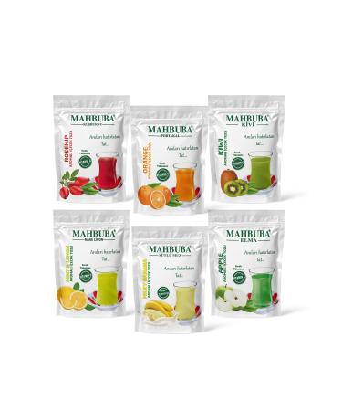 Mahbuba Oralet Tea Drink Powder Introduction Package 6x250gr Hot Drink Consume Hot