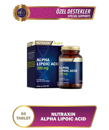 Nutraxin Alpha Lipoic Acid 200 Mg 60 Tablets