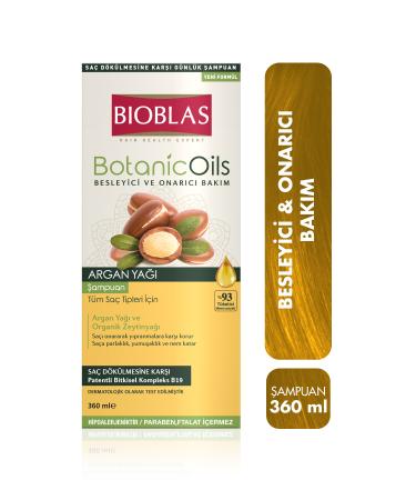 Bioblas Botanical Oils Argan Shampoo 360 ml