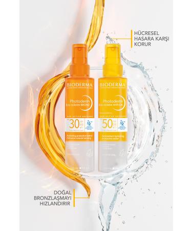 Bioderma Photoderm Bronze Sun Protective Water Spf30 200 ml - Buy Online on GoSupps.com