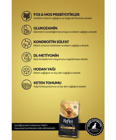Reflex Plus Poodle Adult Dog Food 2 Kg - Buy Online on GoSupps.com