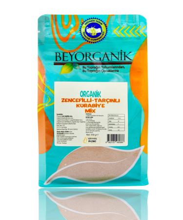 BEYORGANIK Organic Ginger-Cinnamon Cookie Mix 350gr - Buy Online on GoSupps.com