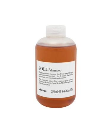 Davines Economic Triple Davines Solu Cleansing Protective Shampoo 250ml - 0 Original 0 Natural