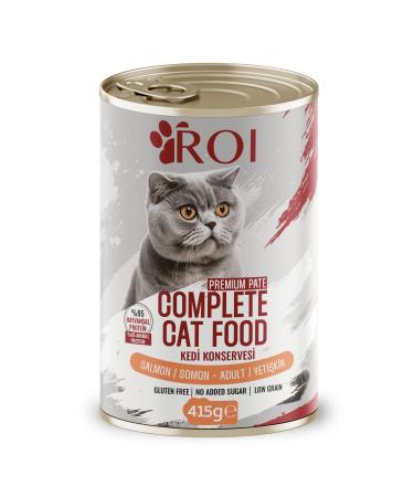 Rio High Protein Salmon Adult Cat Canned Food 415 Gr. X 12 Pieces - Buy Online on GoSupps.com