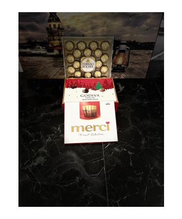 Ferrero Rocher Merci -Godiva -T 24