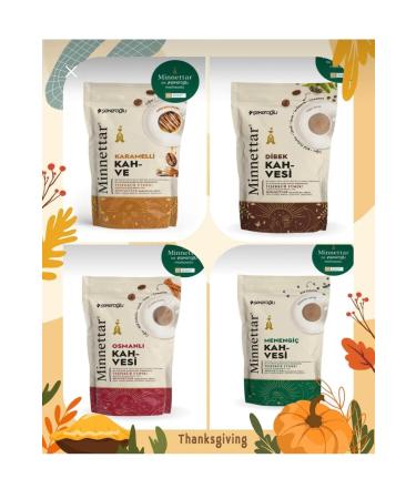 DEDEO LU GIDA Dibek Coffee 4 Different Flavors