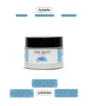 THEMUSTCARE Brightening and Renewing Daily Intensive Moisturizing Water-Based Skin Care Cream Mouisturizer 50 ml - Buy Online on GoSupps.com