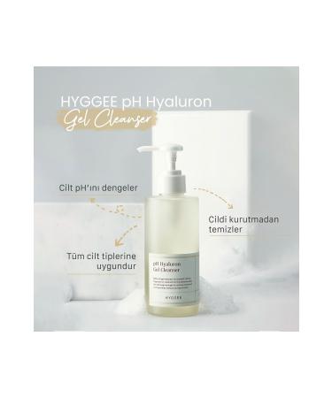 HYGGEE Ph Hyaluron Gel Cleanser 400 ml Skin-friendly pH balancing facial cleansing gel - Buy Online on GoSupps.com
