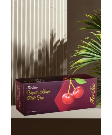 FORTEA Cherry Mixed Herbal Tea - Buy Online on GoSupps.com