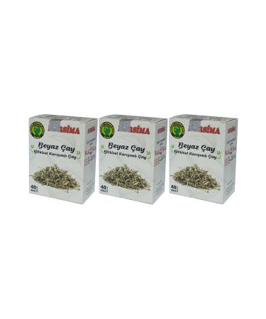 Nursima White Tea Herbal Mixed Tea 40's Filter Bags 3 Boxes